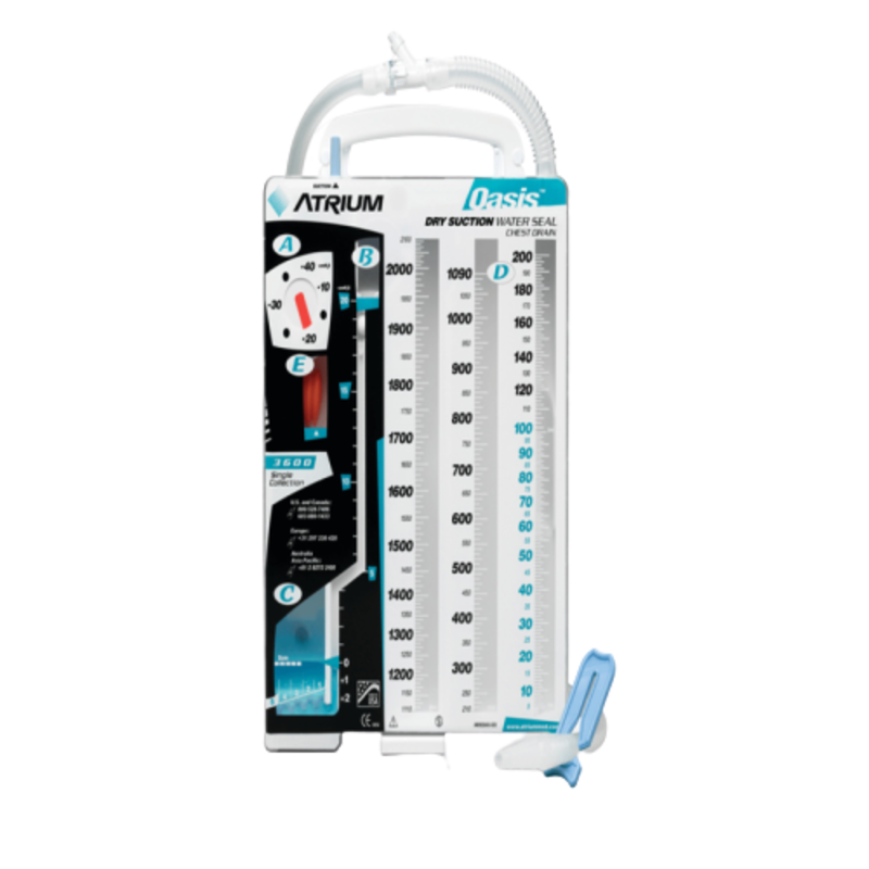 Дренажна система грудної клітини суха однокамерна ATRIUM OASIS